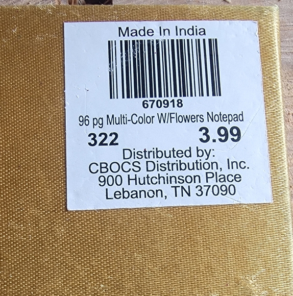 HANCRAFTED Beaded Journal with Stone Bracelet and Necklace - Picture 7 of 8